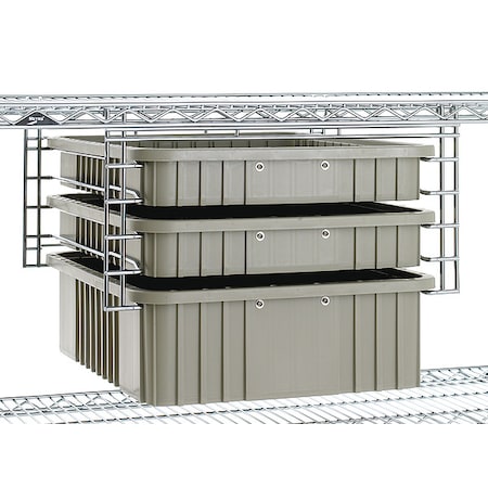 Instock Drawer Tote, 22inx6inX17in, White GRMTB93030W