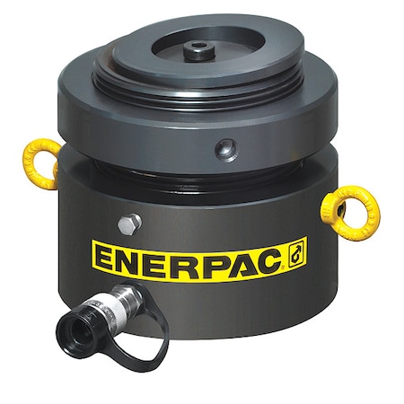 Enerpac LPL4002, 450 ton Capacity, 1.77 in Stroke, Low Height, Lock Nut Hydraulic Cylinder LPL4002