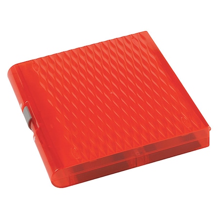 Heathrow Scientific Premium Plus Slide Box, 100 Place, Red, PK5 120579