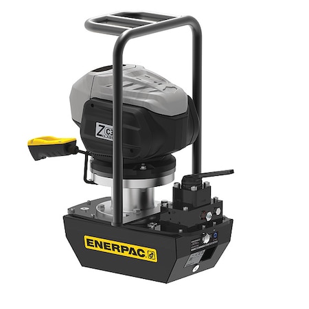 Enerpac Hydraulic Pump, Electric, 1.4 hp, Electric Motor, 10,000 psi Max Pressure ZC3308JB