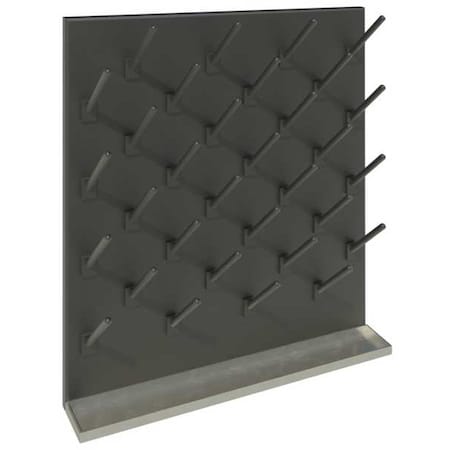 Instock Pegboard, Wall Mounting, 39 Number of Pegs GRPB-PR2430