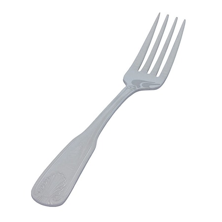 Crestware Dinner Fork, 7 1/8 in L, Silver, PK36 SHL202