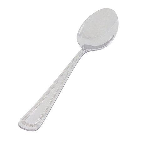 Crestware Teaspoon, 6 in L, Silver, PK36 CON500