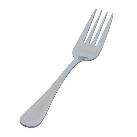 Crestware Salad Fork, 6 1/4 in L, Silver, PK12 SIM806