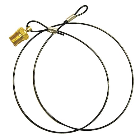 Conrader Drain Pull Valve, 1/4" Inlet, 250 PSI CDV14-60