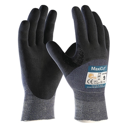 Pip Cut-Resistant Glove, Cut Level A3 , Dipped , Foam Nitrile , Sandy , 3XL 12 PK 44-3755