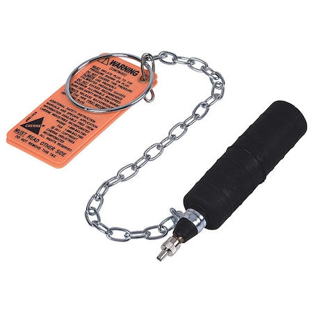 Cherne Test Ball Plug, Ring&Chain, 5.5"Deflate L 240018