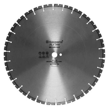 Husqvarna Diamond Saw Blade, Wet Cutting Type FLX 230 18