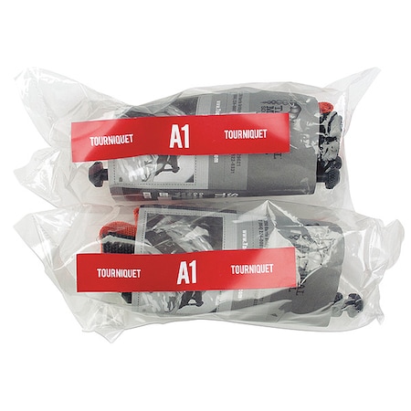 Zoll Tourniquet, Nylon, Plastic, 3 1/2 in L, 7 3/4 in W, Orange 8911-000100-01