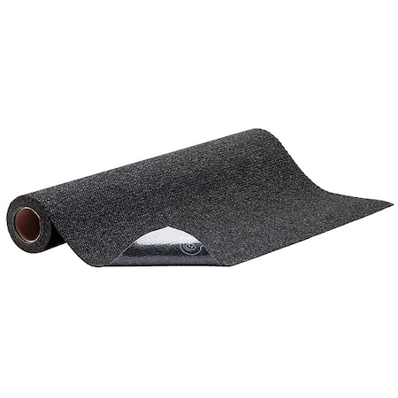 Pig Entrance Mat, Polyester, 3/16 in Thick, Black, 3 ft W x 10 ft L GRP913X10-BK