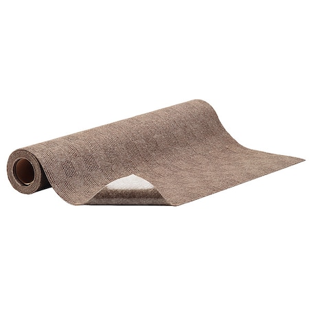 Pig Entrance Mat, Polyester, 3/16 in Thick, Brown, 3 ft W x 10 ft L GRP923X10-BR