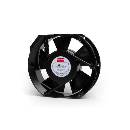 Dayton Standard Oblong Axial Fan, 230V AC, Aluminum, 5 15/16 in W. 55VD35