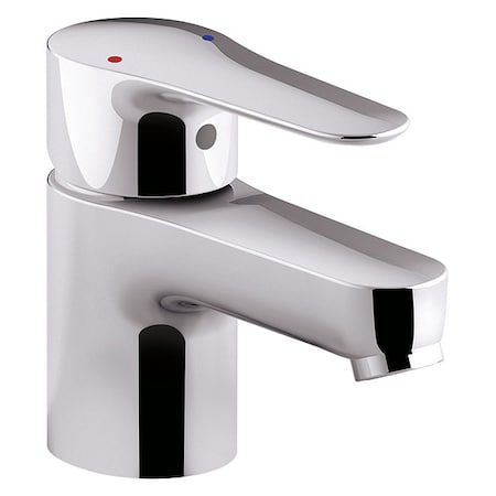 Kohler Straight Spout Bathroom Faucet, Manuel K-97282-4-CP