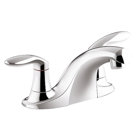 Kohler Low Arc Bathroom Faucet, Polished Chrome K-15243-4RA-CP