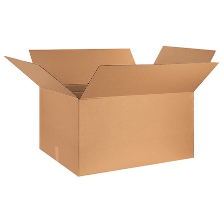 Zoro Select 36 in x 21 in x 20 in Shipping Box, Kraft, Corrugate, Single Wall, 32 ECT 55VJ52