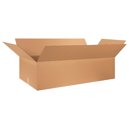 Zoro Select 46 in x 20 in x 12 in Shipping Box, Kraft, Corrugate, Single Wall, 32 ECT 55VJ67