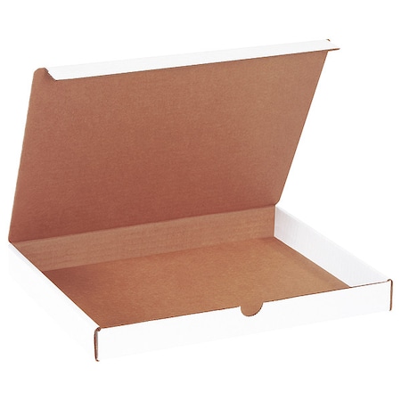 Zoro Select Literature Mailers, 12-1/8" x 9-1/4" x 1-1/4", White 55VK81