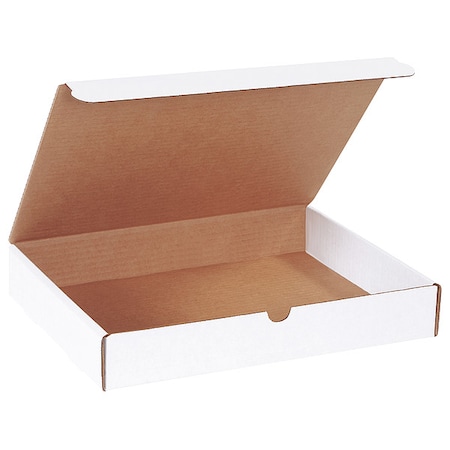Zoro Select Literature Mailers 13" x 10" x 2", White 55VK90