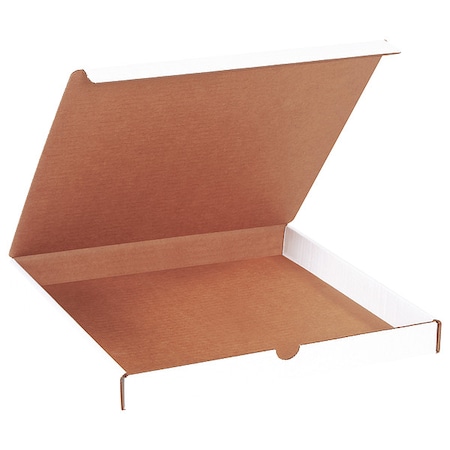 Zoro Select Literature Mailers, 12" x 12" x 1-1/4", White 55VK75