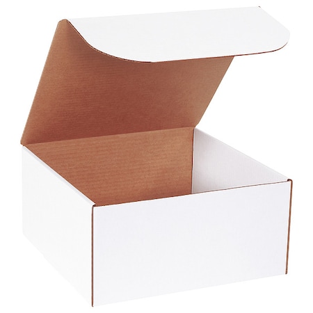 Zoro Select Literature Mailers, 12" x 12" x 6", White 55VK79