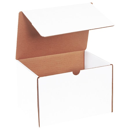 Zoro Select Literature Mailers, 9" x 6-1/2" x 6", White 55VK39