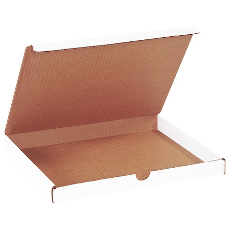 Zoro Select Literature Mailers, 11-1/8" x 8-3/4" x 1", White 55VK61