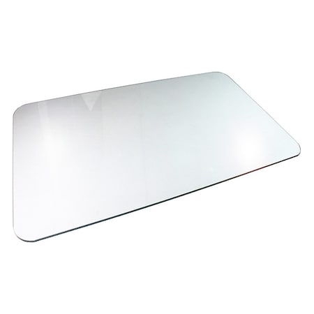 Floortex Glaciermat Heavy Duty Glass Chair Mat for Hard Floors & Carpets - 36" x 48" FC123648EG