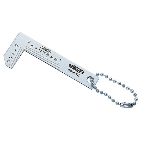 Insize Internal/External Chamfer Gauge 4844-1E