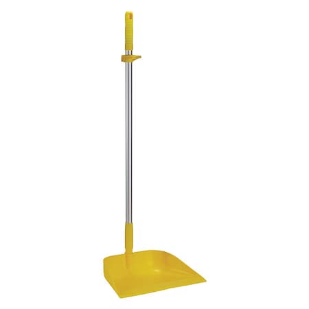 Vikan Handheld Dust Pan, Yellow 56626