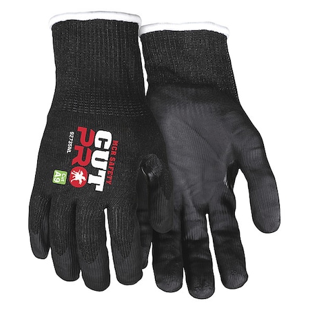 Mcr Safety Cut-Resistant Gloves, Cut Level A9 , Dipped , Nitrile , Smooth , L 12 PK 92735NL