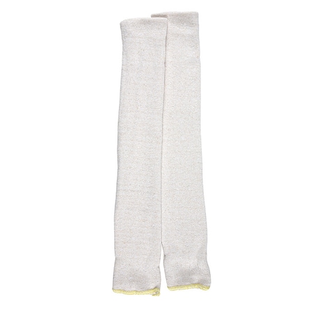Mcr Safety KW18 Knit Sleeve, 18 in Length, 24 ga Thick, Beige KW18S