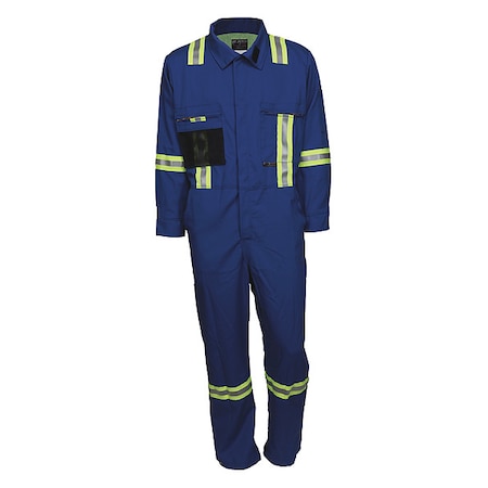 Mcr Safety Flame-Resistant Coverall, 44 Size SBC203544