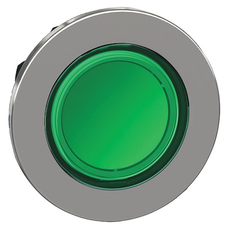 Schneider Electric Head for Push Button, 30 mm, Green ZB4FH033