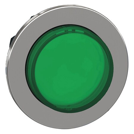 Schneider Electric Head for Push Button, 30 mm, Green ZB4FH33