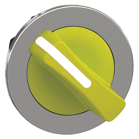 Schneider Electric ShortHandleSelectorSwitch, Ylw, 2Pos, 30mm ZB4FD205