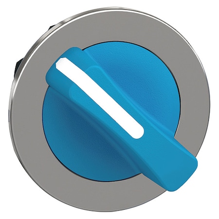 Schneider Electric ShortHandleSelectorSwitch, Blue, 2Pos, 30mm ZB4FD206