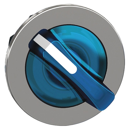 Schneider Electric ShortHandSelectSwtch, Illum, Blu, 2Pos, 30mm ZB4FK1263