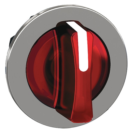 Schneider Electric ShortHandSelectSwtch, Illum, Red, 3Pos, 30mm ZB4FK1343