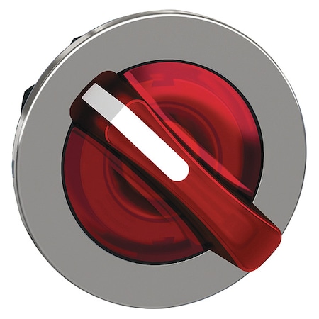 Schneider Electric ShortHandSelectSwtch, Illum, Red, 2Pos, 30mm ZB4FK1443