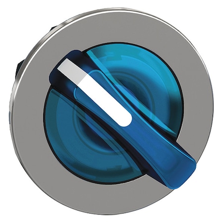 Schneider Electric ShortHandSelectSwtch, Illum, Blu, 2Pos, 30mm ZB4FK1463