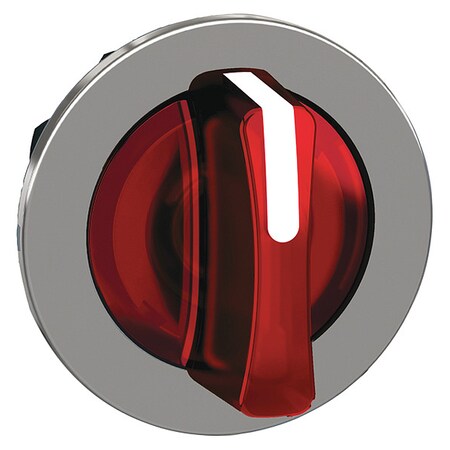 Schneider Electric ShortHandSelectSwtch, Illum, Red, 3Pos, 30mm ZB4FK1743