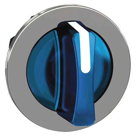 Schneider Electric ShortHandSelectSwtch, Illum, Blu, 3Pos, 30mm ZB4FK1763