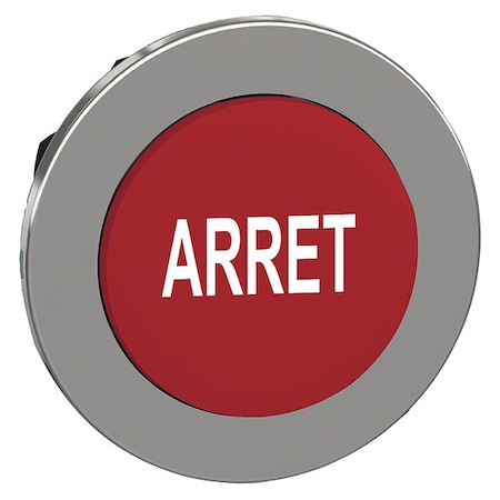 Schneider Electric Pushbutton Head, 30 mm, Red ZB4FL433