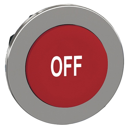 Schneider Electric Pushbutton Head, 30 mm, Red ZB4FL435