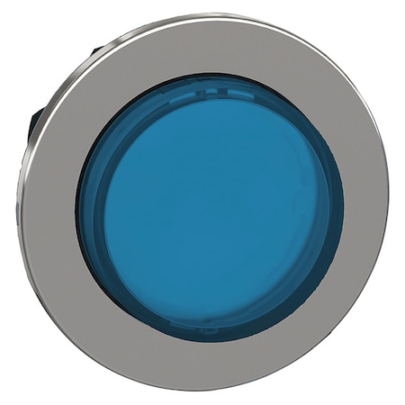 Schneider Electric Head for Push Button, 30 mm, Blue ZB4FW163