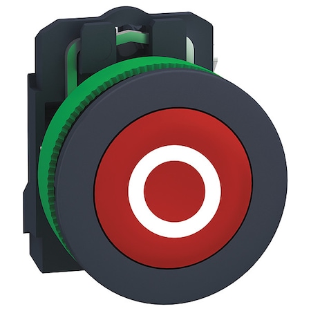 Schneider Electric Push Button Operator, 30 mm, 1NC, Red XB5FA4322