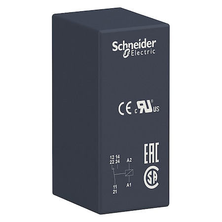 Schneider Electric Plug-In, Plug-In Relay, Square, 16 A, 8 Pins, Quick Connect RSB1A160P7