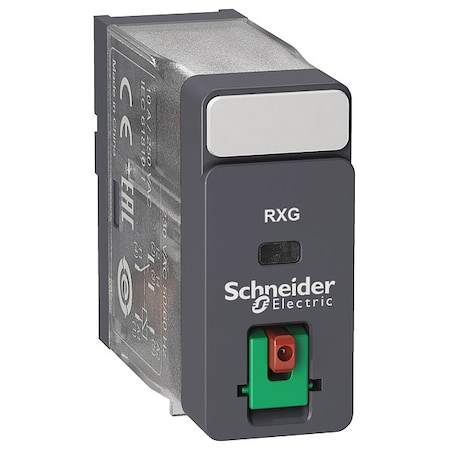 Schneider Electric Plug-In, Plug-In Relay, Square, 10 A, 5 Pins, Quick Connect RXG11P7