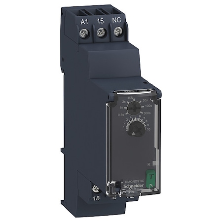 Schneider Electric Time Delay Relay, Square, Star-Delta, 2 Functions 240V AC, SPDT RE22R1QCMU