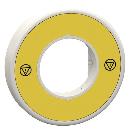 Schneider Electric Legend Ring, Plastic, 9.3 mm Width, 60 mm Height ZBY9W2G140